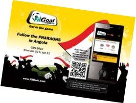 QR codes used in The Croc Cairo city guide magazine